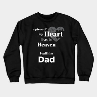A piece of my heart is in Heaven Crewneck Sweatshirt